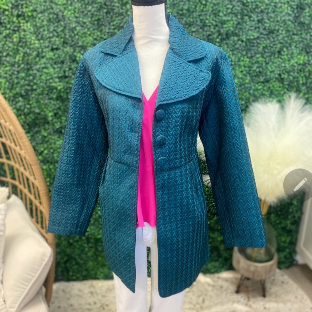 Indigo soul Teal lightweight jacket L